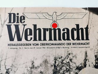 Die Wehrmacht - "Gesichter in der Schlacht", Nummer 3, 27. Januar 1943