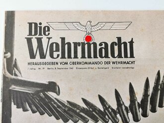 Die Wehrmacht - "Munitionsgurt am Lauf des MG...