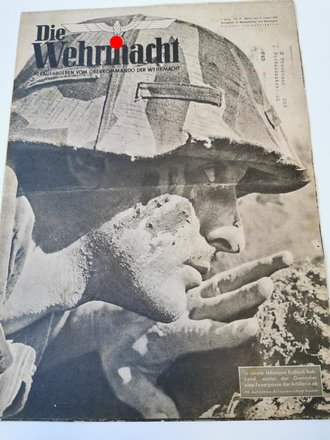 Die Wehrmacht - "Grenadier wartet eine Feuerpause der Artillerie ab", Nummer 17, 101. August 1943
