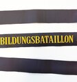 Bundesmarine, Mützenband "4 Ausbildungsbataillon 4", Länge ca 150 cm