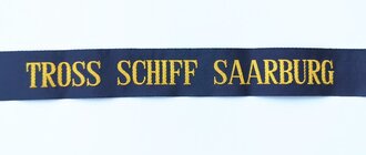 Bundesmarine, Mützenband "Tross Schiff...