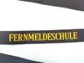 Bundesmarine, Mützenband "Fernmeldeschule", Länge ca 150 cm