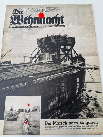 Die Wehrmacht - "Der Marsch nach Bulgarien", Nummer 6, 12. März 1941