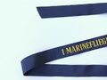 Bundesmarine, Mützenband "1 Marinefliegergeschwader 1", Länge ca 150 cm