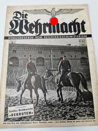 Die Wehrmacht - "Rekruten", Nummer 3, Erste Februar-Ausgabe 1938