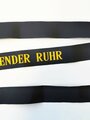 Bundesmarine, Mützenband "Tender Ruhr", Länge ca 150 cm