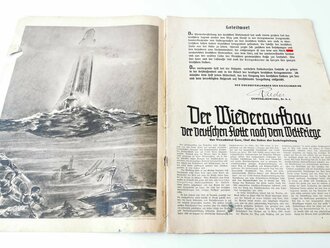 Die Wehrmacht - "Die Deutsche Kriegsmarine", Nummer 16, Zweite August-Ausgabe 1938