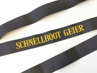 Bundesmarine, Mützenband "Schnellboot...