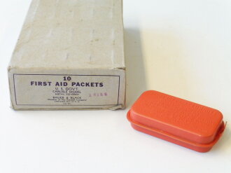 U.S. Army WWII, first aid packet, carlisle bandage, first...