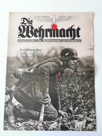 Die Wehrmacht - "Es wird angegriffen!", Nummer 7, datiert 27. März 1940