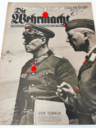 Die Wehrmacht - "Vor Tobruk", Nummer 11, datiert 21. Mai 1941
