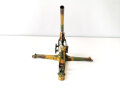 Blechspielzeug, Lineol Flak 8,8cm in Tarnbemalung . Ungereinigtes Stück, original lackiert