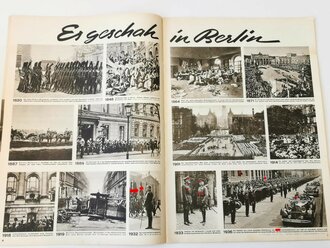 Die Wehrmacht - "700 Jahre Berlin - Soldatenstadt Berlin" Nummer 19, Erste August-Ausgabe 1937