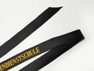 Bundesmarine, Mützenband "Küstendienstschule", Länge ca 135 cm