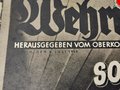 Die Wehrmacht - "Frankreichs Zusammenbruch" Sonderausgabe, datiert 6. Juli 1940