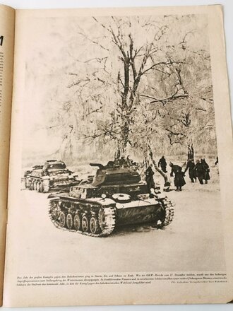 Die Wehrmacht - "Der Führer mit Generalfeldmarschall v. Bock" Nummer 1, datiert 1. Januar 1942