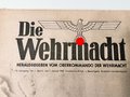 Die Wehrmacht - "Der Führer mit Generalfeldmarschall v. Bock" Nummer 1, datiert 1. Januar 1942