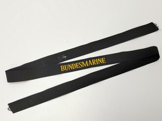 Bundesmarine, Mützenband "Bundesmarine", Länge ca 145 cm