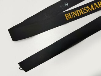 Bundesmarine, Mützenband "Bundesmarine", Länge ca 145 cm