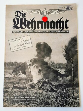Die Wehrmacht - "Wir binden den Helm fester!" Nummer 2, datiert 15. Januar 1941