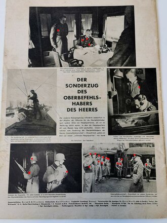 Die Wehrmacht - "Wir binden den Helm fester!" Nummer 2, datiert 15. Januar 1941