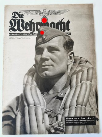 Die Wehrmacht - "Einer von der Cat" Nummer 7, datiert 26. März 1941