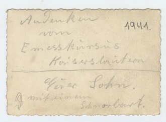 Aufnahme eines Entfernungsmessers mit Personal, Maße 6 x 9 cm