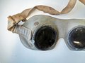Allgemeine Schutzbrille Wehrmacht, graue Ausführung , die Gläser leicht getönt