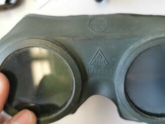 Schutzbrille "Auer Neophan" Wehrmacht, weiches...