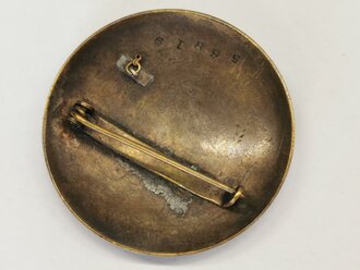 Deutscher Frauenarbeitsdienst Brosche in Bronze, Bundmetall