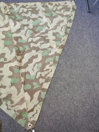 Zeltbahn 31 Wehrmacht, farbfrisches Stück in gutem Zustand