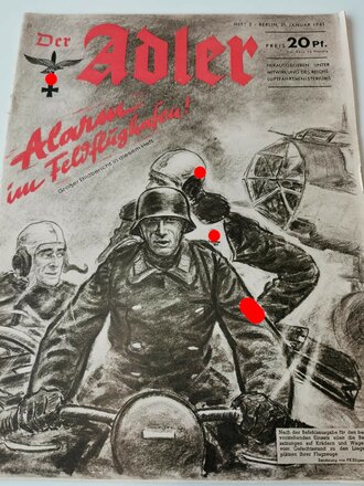Der Adler "Alarm im Feldflughafen!", Heft Nr....