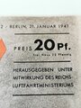 Der Adler "Alarm im Feldflughafen!", Heft Nr. 2, 21. Januar 1941