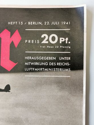 Der Adler "Vernichtungsschläge im Osten", Heft Nr. 15, 22. Juli 1941