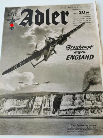 Der Adler "Grosskampf gegen England", Heft Nr....