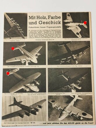 Der Adler "Schulausgabe", 1. Februar-Heft 1944