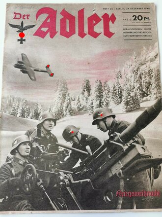 Der Adler "Kriegsweihnachten", Heft Nr. 26, 24. Dezember 1940