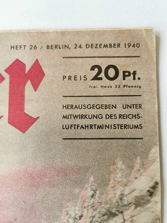 Der Adler "Kriegsweihnachten", Heft Nr. 26, 24. Dezember 1940