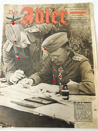 Der Adler "Schulausgabe", 2. August-Heft 1943