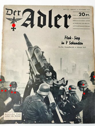 Der Adler "Flak - Sieg in 7 Sekunden", Heft Nr....