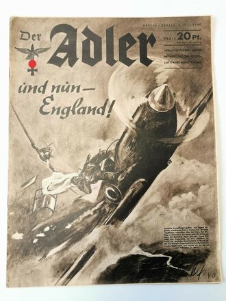 Der Adler "und nun - England", Heft Nr. 14, 9....