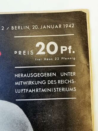 Der Adler "Helfer der Front", Heft Nr. 2, 20. Januar 1942