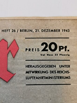 Der Adler "In gestaffeltem Flug", Heft Nr. 26, 21. Dezember 1943