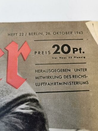 Der Adler "Entscheidende Minuten", Heft Nr. 22, 26. Oktober 1943