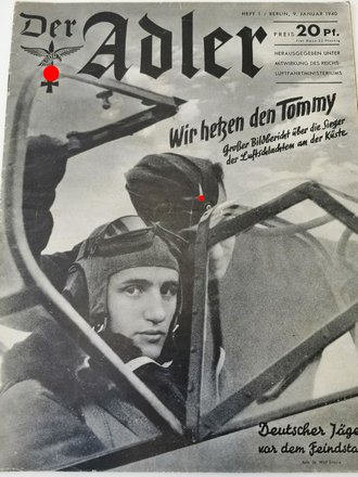 Der Adler "Wir hetzen den Tommy", Heft Nr. 1, 9. Januar 1940