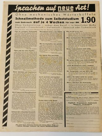 Der Adler "Vorstoß in Englands Flanke", Heft Nr. 9, 30. April 1940