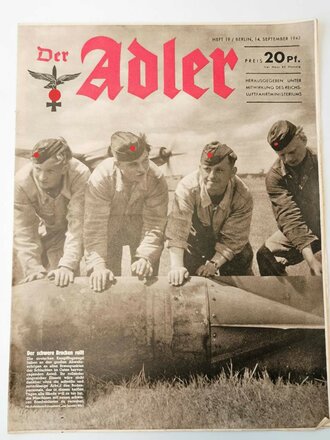 Der Adler "Der schwere Brocken rollt", Heft Nr. 19, 14. September 1941