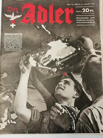 Der Adler "Fünfzehn an einem Tag", Heft Nr. 18, 31. August 1943