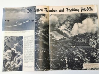 Der Adler "Die letzten Bomben auf Festung Madlin", Heft Nr. 18, 17. Oktober 1939