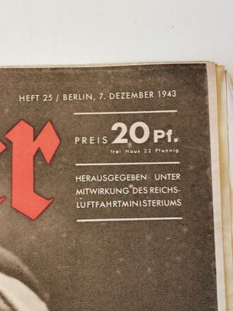 Der Adler "Auf Wacht", Heft Nr. 25, 7. Dezember 1943